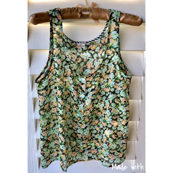 Volcom Floral Tank Top - Picture 1 of 3